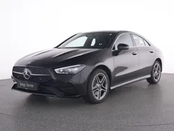 Schwarz metalliclack kosmossch Gebraucht 2024 Mercedes CLA250e AMG Limousine | 38.235 € (Guter Preis)