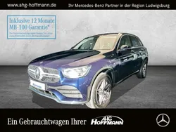 Blau Gebraucht 2021 Mercedes GLC300e AMG SUV | 27.760 € (Fairer Preis)
