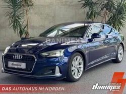 Blau Gebraucht 2020 Audi A5 Sportback Advanced Limousine | 29.950 € (Etwas zu teuer)