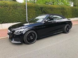 Schwarz Gebraucht 2017 Mercedes C250 AMG line Cabrio | 27.400 € (Fairer Preis)