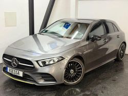 Grau Gebraucht 2018 Mercedes A200 AMG line Limousine | 21.999 € (Fairer Preis)