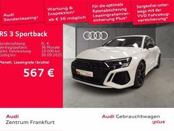 Gletscherweiß metallic Gebraucht 2024 Audi RS3 Sportback Sport Kleinwagen | 62.910 € (Etwas zu teuer)