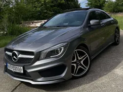 Grau Gebraucht 2014 Mercedes CLA200 AMG line Coupé | 16.500 € (Fairer Preis)