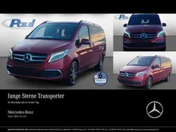 Rot hyazinthrot metallic Gebraucht 2021 Mercedes V300 Exclusive Van / Kleinbus | 63.500 € (Etwas zu teuer)