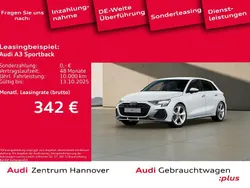 Weiß Gebraucht 2025 Audi A3 Sportback S-Line Limousine | 35.990 € (Fairer Preis)