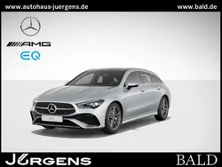 Iridiumsilber metallic Gebraucht 2024 Mercedes CLA200 Shooting Brake AMG Kombi | 35.790 € (Teuer)