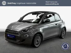 Mineral grey Gebraucht 2021 Fiat 500e Icon Cabrio | 17.890 € (Superpreis)