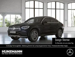 Obsidianschwarz metallic Gebraucht 2022 Mercedes GLC300e AMG Coupé | 55.390 € (Etwas zu teuer)