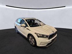 Moonweiss metallic Gebraucht 2021 Skoda Enyaq iV SUV | 21.490 € (Superpreis)