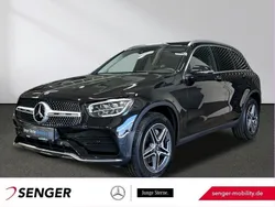 Schwarz Gebraucht 2021 Mercedes GLC300e AMG line SUV | 35.940 € (Etwas zu teuer)