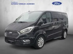 Obsidianschwarz metallic Gebraucht 2019 Ford Tourneo Custom Titanium Van / Kleinbus | 28.490 € (Teuer)