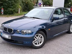 Blau Gebraucht 2003 BMW 316 Compact Kleinwagen | 1.650 €