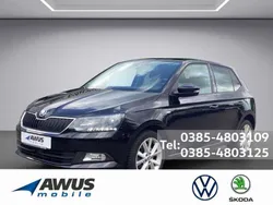 Schwarz / blackmagic (metallic) Gebraucht 2018 Skoda Fabia Ambition Kleinwagen | 10.990 € (Fairer Preis)
