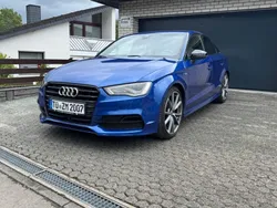 Blau Gebraucht 2016 Audi A3 S-Line Limousine | 17.990 € (Superpreis)