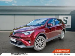 Carminrot metallic Gebraucht 2017 Toyota RAV4 Hybrid Edition-S SUV | 19.400 € (Guter Preis)