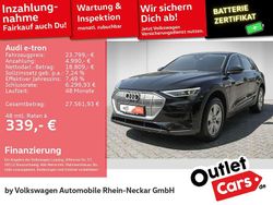Brillantschwarz Gebraucht 2022 Audi e-tron SUV | 23.799 € (Superpreis)