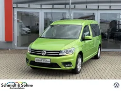 Grün Gebraucht 2017 VW Caddy Maxi Comfortline Van / Kleinbus | 32.460 €