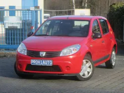 Rot "passion" Gebraucht 2009 Dacia Sandero Ambiance Kleinwagen | 950 € (Guter Preis)
