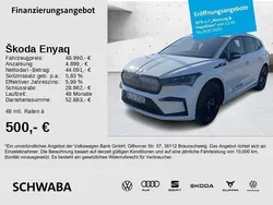 Moonweiß perleffekt Gebraucht 2025 Skoda Enyaq iV SportLine SUV | 48.990 € (Guter Preis)