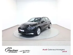 Mythosschwarz metallic Gebraucht 2025 Audi A3 Advanced Plus | 33.940 € (Fairer Preis)