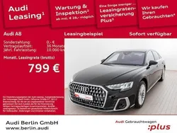 Mythosschwarz metallic Gebraucht 2024 Audi A8 Ambiente Limousine | 72.900 € (Superpreis)