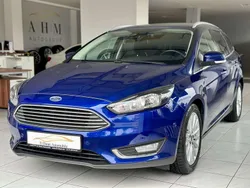Blau Gebraucht 2016 Ford Focus Titanium Kombi | 9.990 € (Fairer Preis)