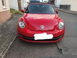 Rot Gebraucht 2013 VW Beetle Design Cabrio | 8.600 € (Superpreis)