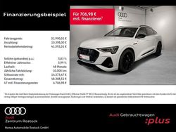 Weiß Gebraucht 2021 Audi e-tron Sportback Black Edition SUV | 51.990 €