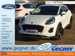 Weiß Gebraucht 2021 Ford Puma Titanium Limousine | 16.740 € (Superpreis)