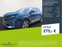 Celebes blau (metallic) Gebraucht 2022 Peugeot 3008 Allure SUV | 22.280 € (Superpreis)