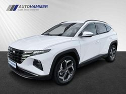 Atlas white / sol Gebraucht 2024 Hyundai Tucson Trend SUV | 31.650 € (Superpreis)