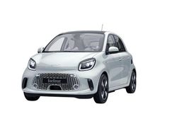 Karosserie in ice white (metallic) (metallic) Gebraucht 2021 Smart ForFour Electric Drive Passion Limousine | 13.780 €