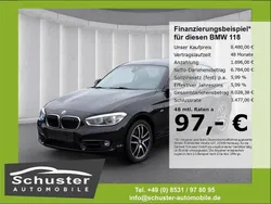 Schwarz Gebraucht 2015 BMW 118 Sport Line Kleinwagen | 8.480 € (Fairer Preis)