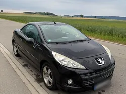 Schwarz Gebraucht 2009 Peugeot 207 CC Premium Cabrio | 2.250 € (Fairer Preis)