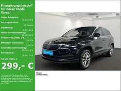 Schwarz Gebraucht 2021 Skoda Karoq Clever SUV | 24.810 € (Fairer Preis)