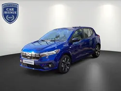 Blau (ironblau metallic (blau) (blau)) Gebraucht 2025 Dacia Sandero Journey Kleinwagen | 17.985 € (Fairer Preis)