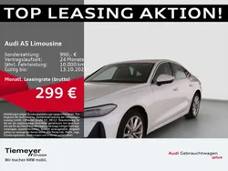 Gletscherweiß metallic Gebraucht 2025 Audi A5 Business Coupé | 43.200 € (Superpreis)