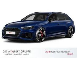 Navarrablau metallic Gebraucht 2024 Audi RS4 Ambiente Kombi | 82.465 € (Etwas zu teuer)
