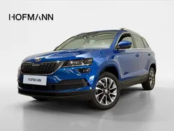 Race blue metallic Gebraucht 2020 Skoda Karoq Drive SUV | 22.337 € (Fairer Preis)