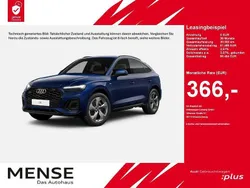Navarrablau metallic Gebraucht 2024 Audi Q5 Sportback S-Line SUV | 51.485 € (Fairer Preis)