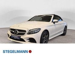Weiß Gebraucht 2019 Mercedes C180 AMG line Cabrio | 29.490 € (Fairer Preis)