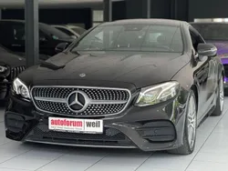 Obsidianschwarz metalliclack Gebraucht 2020 Mercedes E220 AMG line Coupé | 32.950 € (Guter Preis)