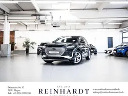 Mythosschwarz metallic Gebraucht 2024 Audi Q4 e-tron S-Line SUV | 42.070 €