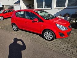 Rot Gebraucht 2013 Opel Corsa Edition Limousine | 6.798 € (Teuer)