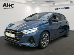 Blau vibrant blue/ phantom bla Gebraucht 2024 Hyundai i20 N Line Limousine | 22.900 € (Fairer Preis)