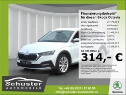 Weiss Gebraucht 2021 Skoda Octavia Scout 4x4 Kombi | 30.049 € (Guter Preis)
