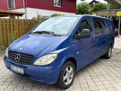 Blau Gebraucht 2008 Mercedes Vito Van / Kleinbus | 4.599 €