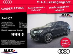 Mythosschwarz metallic Gebraucht 2025 Audi Q7 S-Line SUV | 93.480 € (Fairer Preis)
