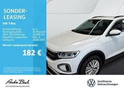 Weiß (pure white) Gebraucht 2024 VW T-Roc Life SUV | 23.470 € (Guter Preis)