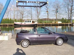 Schwarz Gebraucht 1997 VW Golf Cabriolet Cabrio | 2.750 € (Teuer)